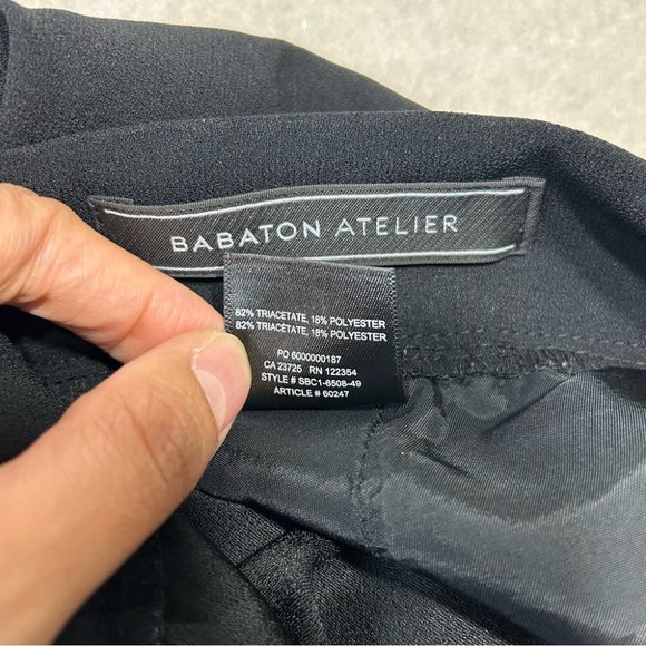 ARITZIA BABATON Atelier Conan Pant Black Size 8 - Picture 9 of 13